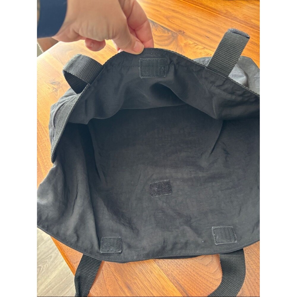 Walt Disney World Black Mickey Mouse 3 Compartment Nylon Tote Bag - Picture 6 of 6